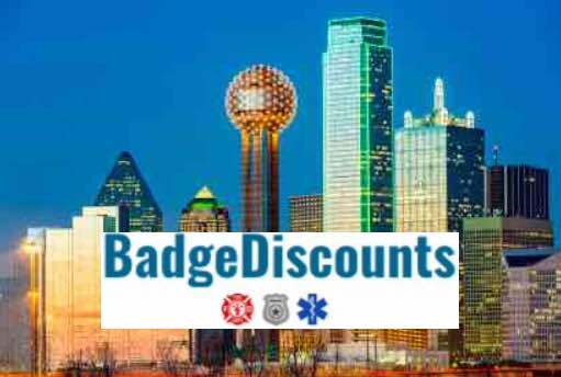 first responder Dallas discounts
