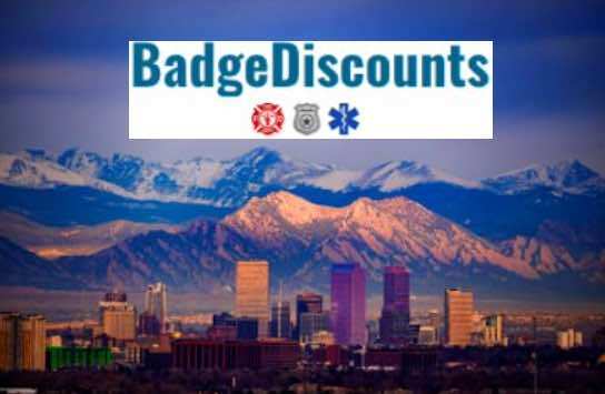 first responder Denver discounts