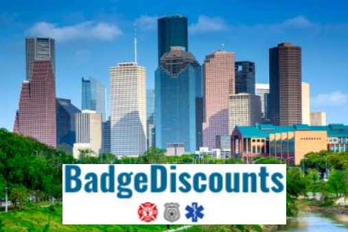first responder Houston discounts