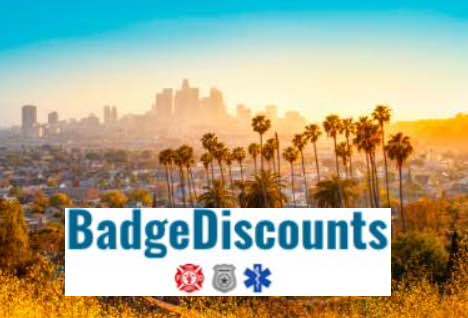 first responder Los Angeles discounts