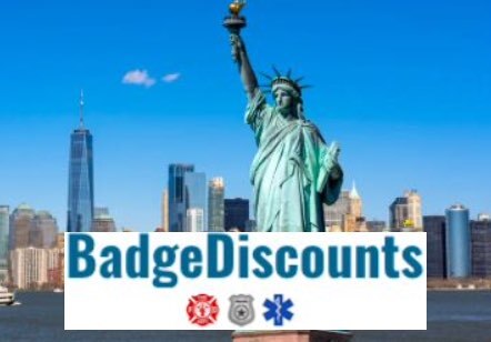 first responder New York discounts