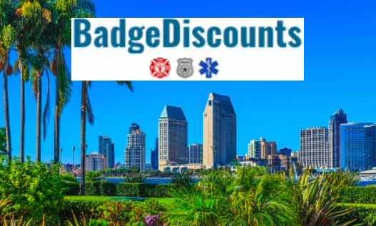 first responder San Diego discounts